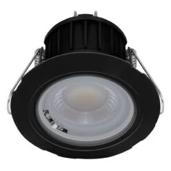 Phoebe LED Downlight Fire Rated 8.5W (50W Eqv) Tri-Colour CCT White And Brushed Nickel IP65 -Home Lighting Store 12639 6 82679.1683805807