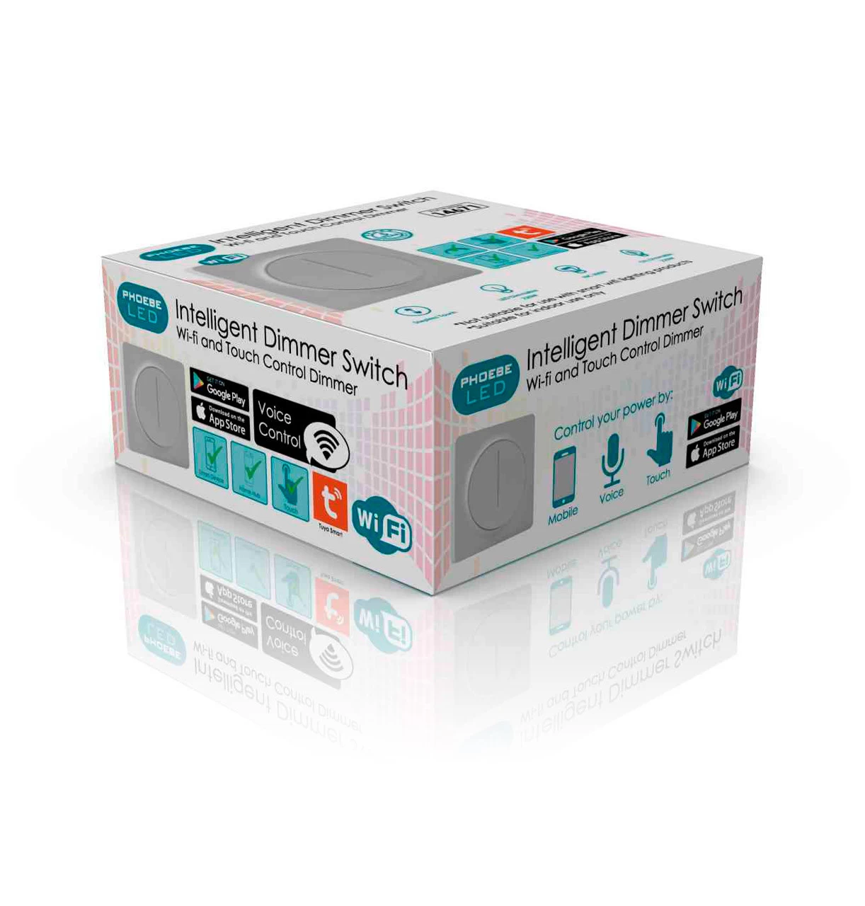 Phoebe Dimmer Switch Intelligent Smart WiFi 220W Touch Sensitive 10 Phoebe Dimmer Switch Intelligent Smart WiFi 220W Touch Sensitive - Image 8