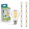 Crompton Ultra-Efficient LED GLS 3.8W B22 10-Pack Warm White (60W Eqv) -Home Lighting Store 15227 COMP10 52729.1676376968