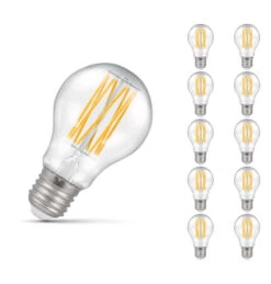 Crompton Ultra-Efficient LED GLS 3.8W E27 10-Pack Warm White (60W Eqv) -Home Lighting Store 15234 COMP10 Copy 81533.1676375314