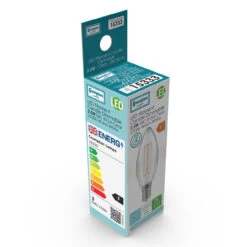 Crompton Candle LED Light Bulb Dimmable B15 2.5W (25W Eqv) Warm White Clear 7 Crompton Candle LED Light Bulb Dimmable B15 2.5W (25W Eqv) Warm White Clear -Home Lighting Store 15333 product net 29351.1702554206