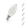 Crompton Candle LED Light Bulb E14 2.5W (25W Eqv) Warm White 5-Pack Pearl -Home Lighting Store 15364 5 04974.1702561612
