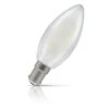 Crompton Candle LED Light Bulb Dimmable B15 2.5W (25W Eqv) Cool White Pearl