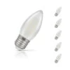 Crompton Candle LED Light Bulb E27 2.5W (25W Eqv) Cool White 5-Pack Pearl -Home Lighting Store 15463 5 34796.1702561967