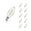 Crompton Candle LED Light Bulb Dimmable E14 5W (40W Eqv) Cool White 10-Pack Clear -Home Lighting Store 15555 10 37286.1702557787