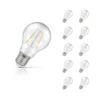 Crompton GLS LED Light Bulb E27 4.2W (40W Eqv) Warm White 10-Pack Filament Clear -Home Lighting Store 15685 10 59793.1702554084