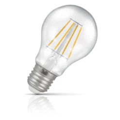Crompton GLS LED Light Bulb E27 7W (60W Eqv) Warm White 5-Pack Filament Clear 8 Crompton GLS LED Light Bulb E27 7W (60W Eqv) Warm White 5-Pack Filament Clear -Home Lighting Store 15692 1 05733.1702560036