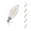 Crompton Candle LED Light Bulb E14 4.2W (40W Eqv) Warm White 5-Pack Pearl -Home Lighting Store 15739 5 65998.1702562154