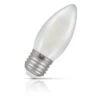 Crompton Candle LED Light Bulb E27 2.2W (25W Eqv) Warm White Filament Pearl