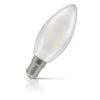 Crompton Candle LED Light Bulb B15 2.2W (25W Eqv) Warm White Filament Pearl -Home Lighting Store 15760 1 26683.1702553646