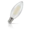 Crompton Candle LED Light Bulb B15 4.2W (40W Eqv) Warm White Filament Pearl -Home Lighting Store 15777 1 39868.1702553207