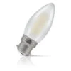 Crompton Candle LED Light Bulb B22 4.2W (40W Eqv) Warm White Filament Pearl -Home Lighting Store 15791 1 90105.1702553985