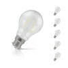 Crompton GLS LED Light Bulb B22 4.2W (40W Eqv) Warm White 5-Pack Filament Pearl 2 Crompton GLS LED Light Bulb B22 4.2W (40W Eqv) Warm White 5-Pack Filament Pearl -Home Lighting Store 15821 5 33442.1702561315