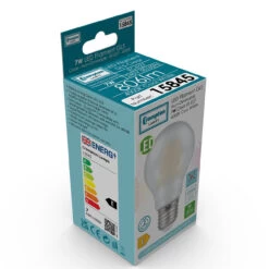 Crompton GLS LED Light Bulb E27 7W (60W Eqv) Cool White 5-Pack Filament Clear -Home Lighting Store 15845 product net 27699.1702560650