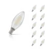Crompton Candle LED Light Bulb E14 4.2W (40W Eqv) Cool White 10-Pack -Home Lighting Store 15876 10 20170.1702555787