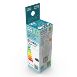 Crompton Candle LED Light Bulb E27 2.2W (25W Eqv) Cool White 5-Pack -Home Lighting Store 15883 product net 02617.1702563803