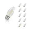Crompton Candle LED Light Bulb E27 4.2W (40W Eqv) Cool White 10-Pack 1 Crompton Candle LED Light Bulb E27 4.2W (40W Eqv) Cool White 10-Pack -Home Lighting Store 15890 10 68922.1702557166