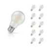 Crompton GLS LED Light Bulb E27 7W (60W Eqv) Cool White 10-Pack Filament Pearl -Home Lighting Store 15944 10 01479.1702554012