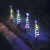 Festive Multicoloured Spiral Tree Christmas Stake Light 4 Pack -Home Lighting Store 225187 77084.1663861957