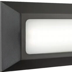 Firstlight Shine LED Brick Wall And Step Light 4W Cool White In Graphite And Opal -Home Lighting Store 2811GP Main copy 27173.1578928268 94882.1698831865
