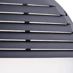 Firstlight Luca Anti-Corrosion Style LED Bulkhead 10W Eyelid Cool White In Black Resin And Opal -Home Lighting Store 2834BK Main copy 58980.1578928268 13530.1698831878