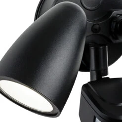 Firstlight Modern Style LED 2-Light Security Spotlight 20W PIR Sensor Tri-Colour CCT Black -Home Lighting Store 2836BK Main copy 44592.1578928268 23628.1698832014