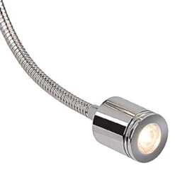 Firstlight Seymour Contemporary Style LED 2-Light Wall Light 1W Warm White Chrome And Cream Shade -Home Lighting Store 2880CH Main copy 34873.1578928268 65821.1698831590