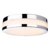 Firstlight Marnie LED Flush Ceiling Light 12W Warm White In Chrome And Opal Glass 2 Firstlight Marnie LED Flush Ceiling Light 12W Warm White In Chrome And Opal Glass -Home Lighting Store 2936CH Main 47746.1578928268 89542.1698831803