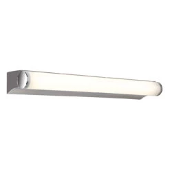 Firstlight Polaris Modern Style LED 455mm Light Bar 9W Cool White In Chrome And Opal