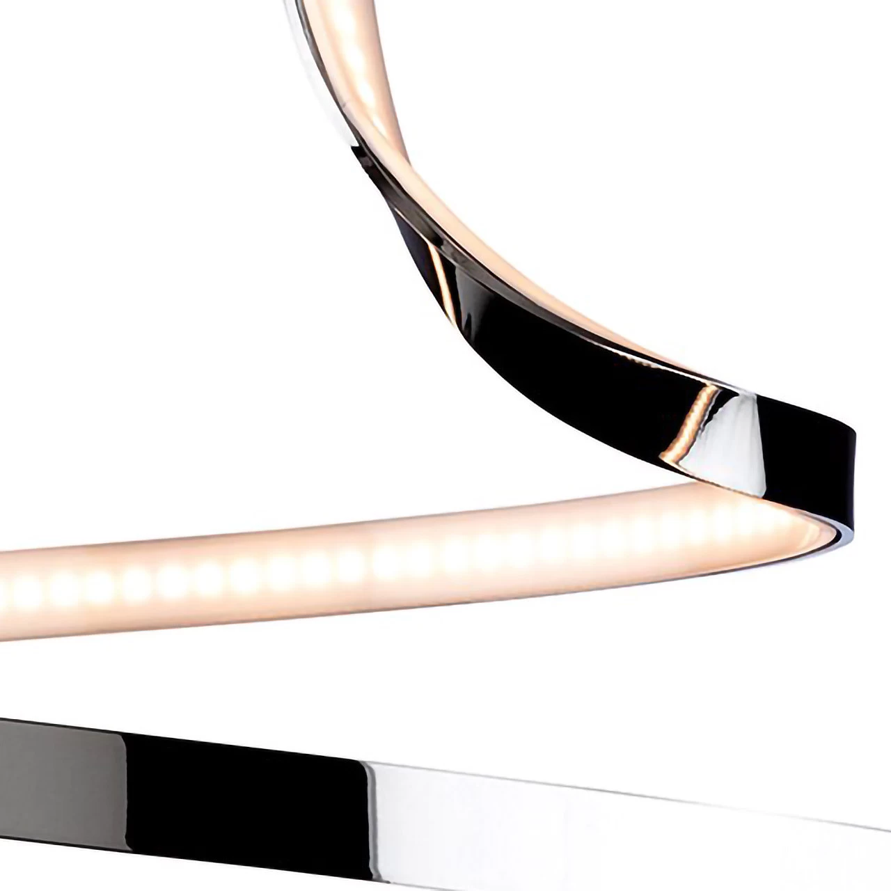 Firstlight Wave Modern Style LED Pendant Light 10.5W Chrome 4 Firstlight Wave Modern Style LED Pendant Light 10.5W Chrome - Image 2