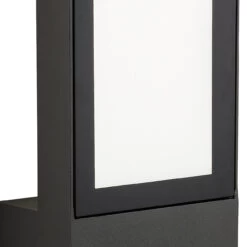 Firstlight Gamay Modern Style LED Lantern 10W Cool White In Graphite And Opal -Home Lighting Store 3731GP copy 84566.1578928268 09802.1698831839