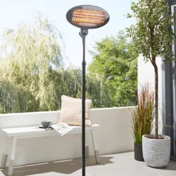 Zink Radiant Opal 2000W Floor Standing Patio Heater -Home Lighting Store 38156 02 08636.1662368146