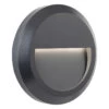 Firstlight Enzo Modern Style LED Wall And Step Light 1.7W Cool White Graphite