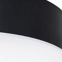 Firstlight Glaze Modern Style LED Ceiling Light 21W Warm White In Black And Opal -Home Lighting Store 3842BK 2 copy 45931.1578928268 11155.1698832091