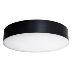 Firstlight Glaze Modern Style LED Ceiling Light 21W Warm White In Black And Opal -Home Lighting Store 3842BK 2 55370.1578928268 21335.1698832091