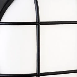 Firstlight Lewis Retro Style LED Round Bulkhead 9W Warm White In Black And Opal -Home Lighting Store 3846BK 3622 1920x1440 copy 11748.1578928268 40428.1698832048