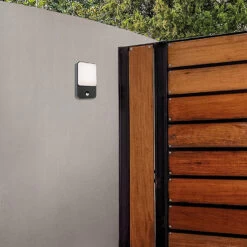 Firstlight Hero Modern Style LED Bulkhead 8W PIR Sensor Warm White In Graphite And Opal -Home Lighting Store 3855GP 4 64450.1578928268 68994.1698832029