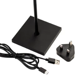 Firstlight Koko LED Rechargeable Table Lamp 2.2W Dim With Dimmer Control Tri-Colour CCT Black 9 Firstlight Koko LED Rechargeable Table Lamp 2.2W Dim With Dimmer Control Tri-Colour CCT Black -Home Lighting Store 3861BK 4 88428.1578928268 61212.1698832113