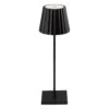 Firstlight Koko LED Rechargeable Table Lamp 2.2W Dim With Dimmer Control Tri-Colour CCT Black -Home Lighting Store 3861BK 94500.1578928268 34894.1698832113