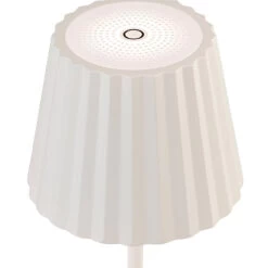 Firstlight Koko LED Rechargeable Table Lamp 2.2W Dim With Dimmer Control Tri-Colour CCT White -Home Lighting Store 3861WH 3 38140.1578928268 02899.1698832117