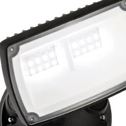 Firstlight Reflex Modern Style LED Security Light 15W PIR Sensor Tri-Colour CCT Black -Home Lighting Store 3867BK 3 84329.1578928268 66265.1698832102