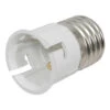 Lyyt E27-B22 Lamp Socket Converter White -Home Lighting Store 401087UK CO1 45809.1662368885