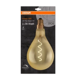 Osram Giant GLS LED Light Bulb Filament E27 4W (30W Eqv) Warm White -Home Lighting Store 4058075269705 asset 5962853 4058075269705 ImgPackagingImgFrontal LED V1906 BIG GRAPE DIM 5W 820 FILG E27 MiCh 09889.1667214228