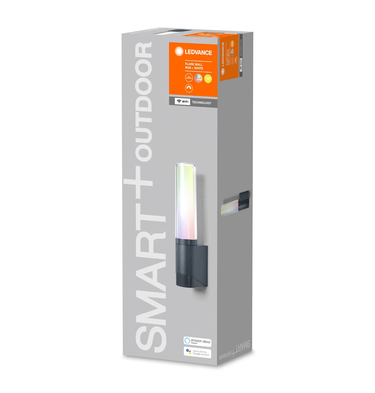 Ledvance 7.5W SMART+ WIFI FLARE Wall Lantern Warm White + Multi-Colour - Image 6