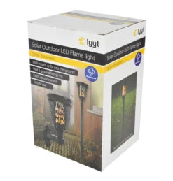 Lyyt 2 In 1 LED Solar Dancing Flame Light -Home Lighting Store 410450UK PS2 87331.1620384451