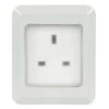 Mercury Socket Weatherproof Outdoor 13A Grey IP55 -Home Lighting Store 429917UK CO1 71682.1650468618