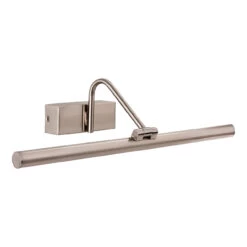 Firstlight 450mm Contemporary Style LED Picture/Mirror Light 8W Warm White Brushed Steel