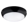 Firstlight Regis Modern Style LED Flush Ceiling Light 8W Cool White In Black And Opal -Home Lighting Store 4912BK 1920x1440 50338.1578928268 93762.1698831814