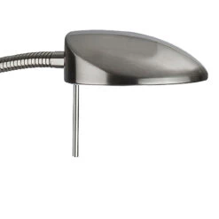 Firstlight Milan Modern Style LED Floor Lamp 10W Dim With Dimmer Control Warm White Brushed Steel -Home Lighting Store 4927BS copy 47083.1578928268 97484.1698831747