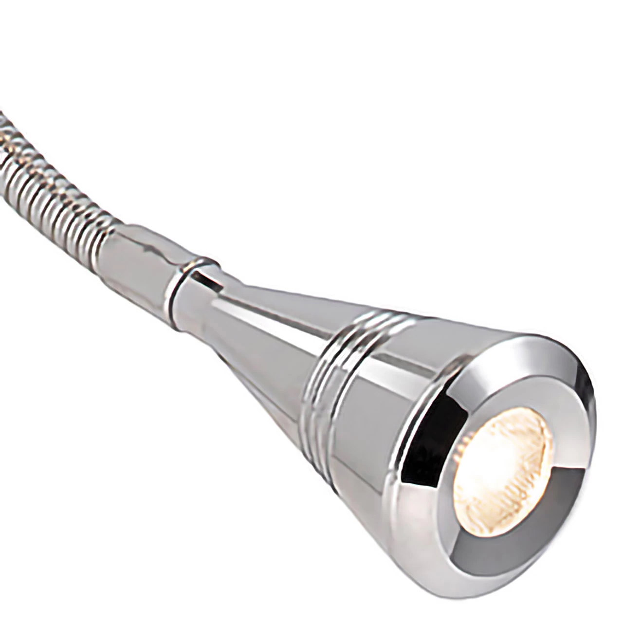 Firstlight Grand Contemporary Style LED 2-Light Wall Light 1W Warm White Chrome And Cream Shade 5 Firstlight Grand Contemporary Style LED 2-Light Wall Light 1W Warm White Chrome And Cream Shade - Image 3